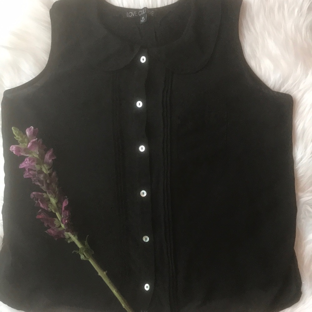 Love Culture Peter Pan Blouse